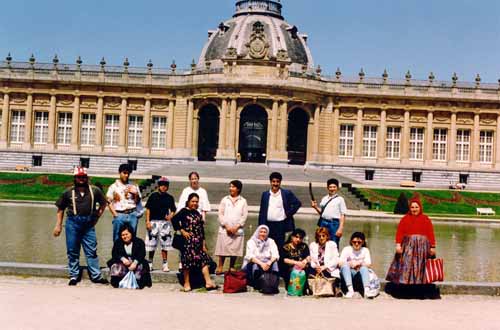 Visite au Muse d'Afrique  Tervuren - 2002